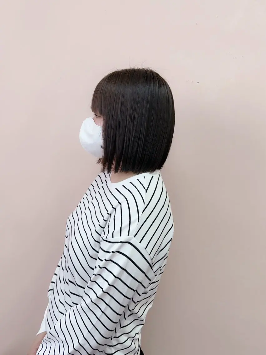ショート 髪質改善 縮毛矯正 トリートメント 甲斐綾香 /髪質改善/縮毛矯正のヘアスタイル
