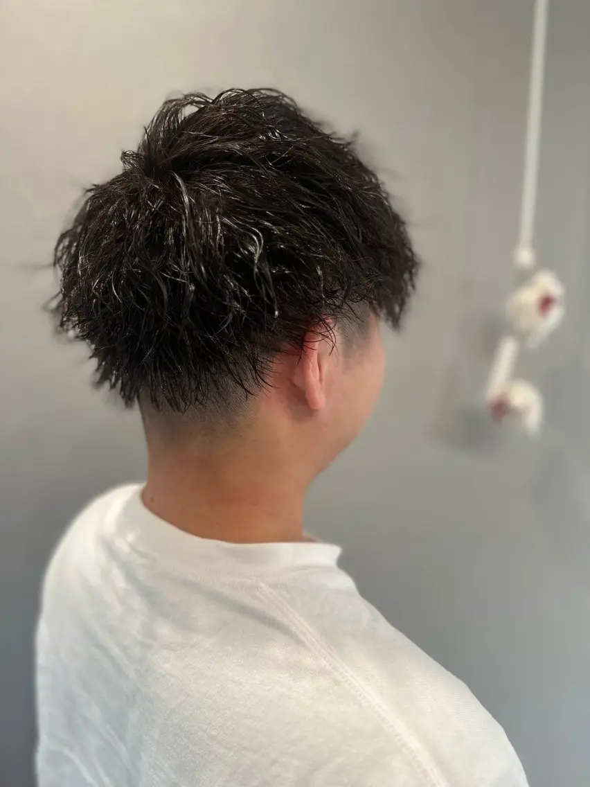 ショート メンズ メンズパーマ K Harukaのヘアスタイル