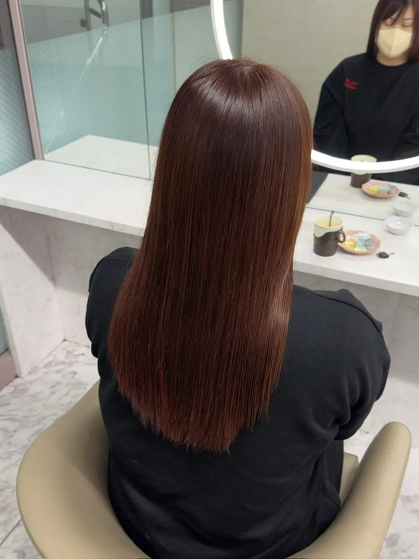セミロング ヘアカラー PINQ byangelicaのヘアスタイル