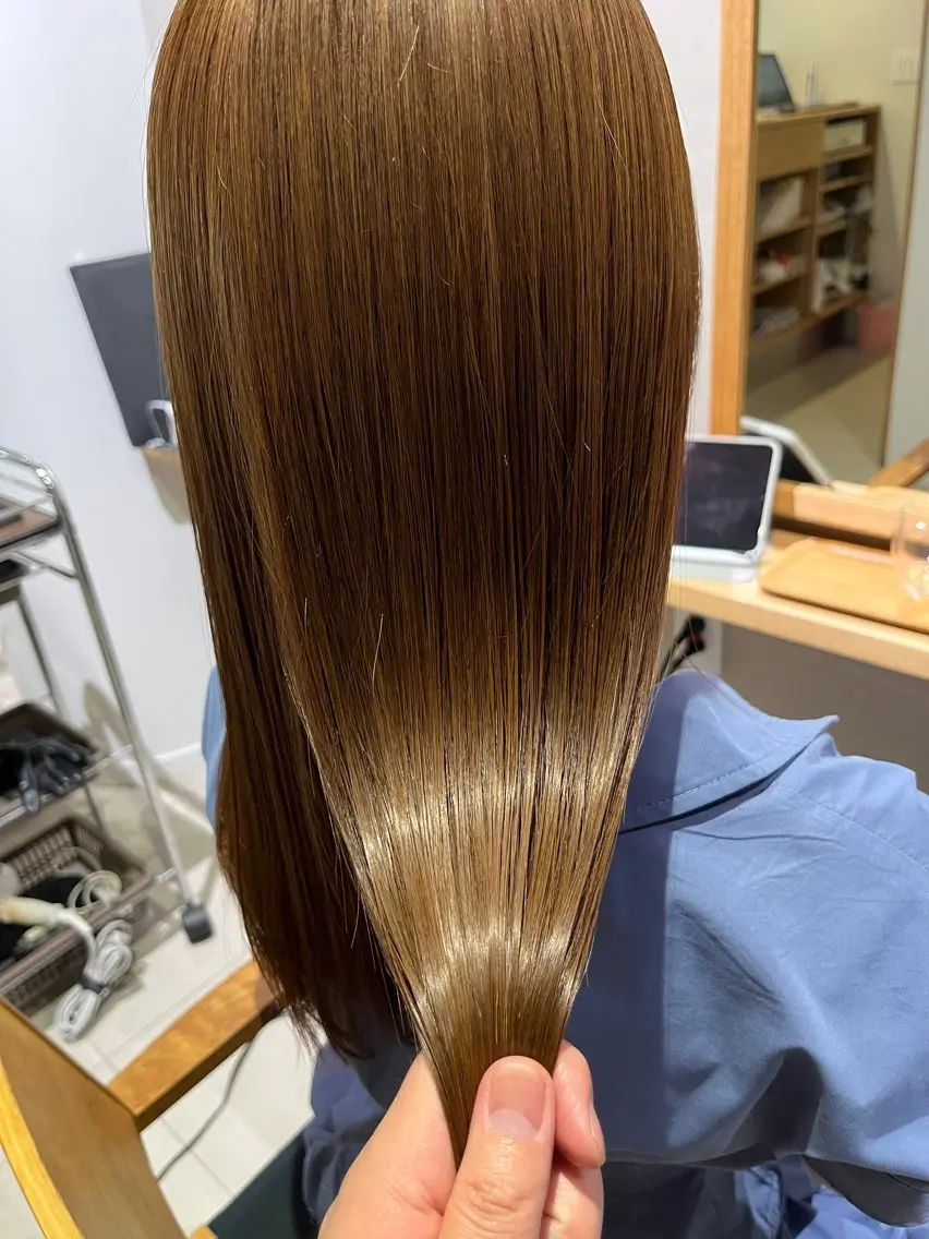 ミニモ限定【新規様】髪質改善ミネコラトリートメント+カラーの写真