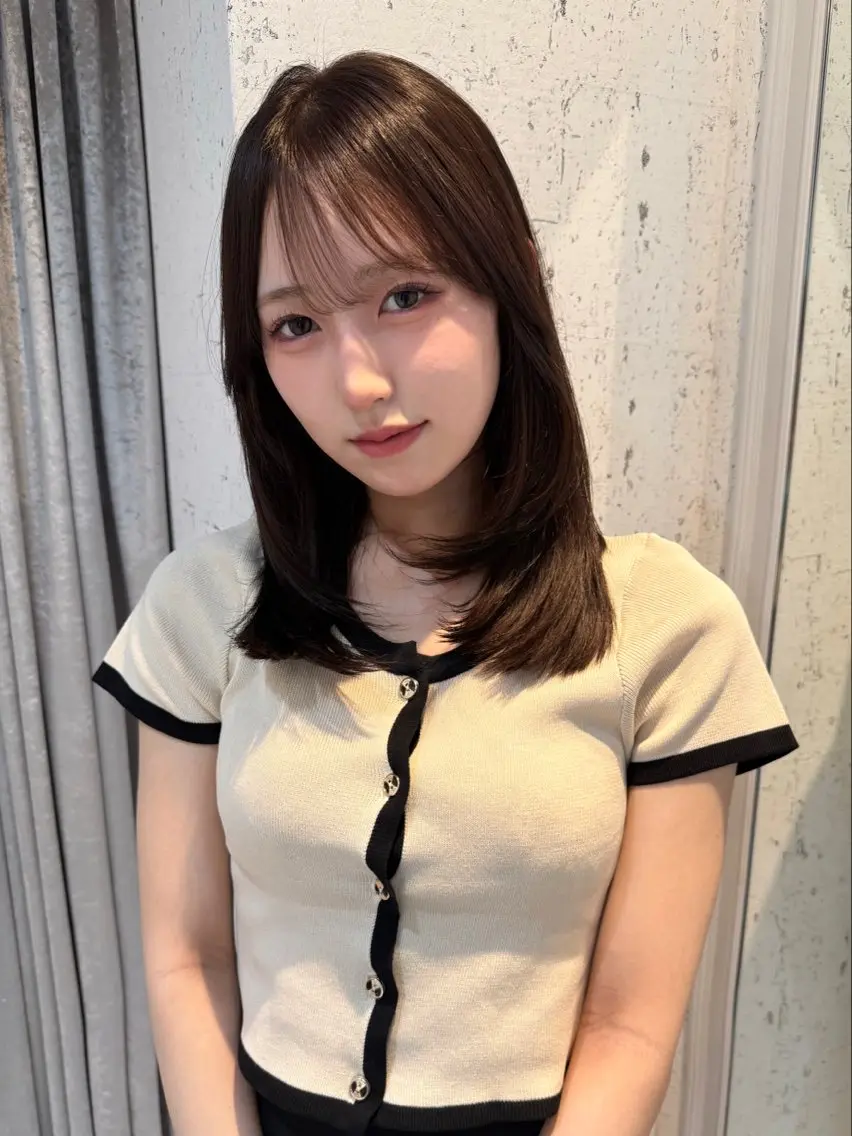 ロング カラー パーマ カット ヘアカラー 縮毛矯正 トリートメント mai / linoah˚✧のヘアスタイル