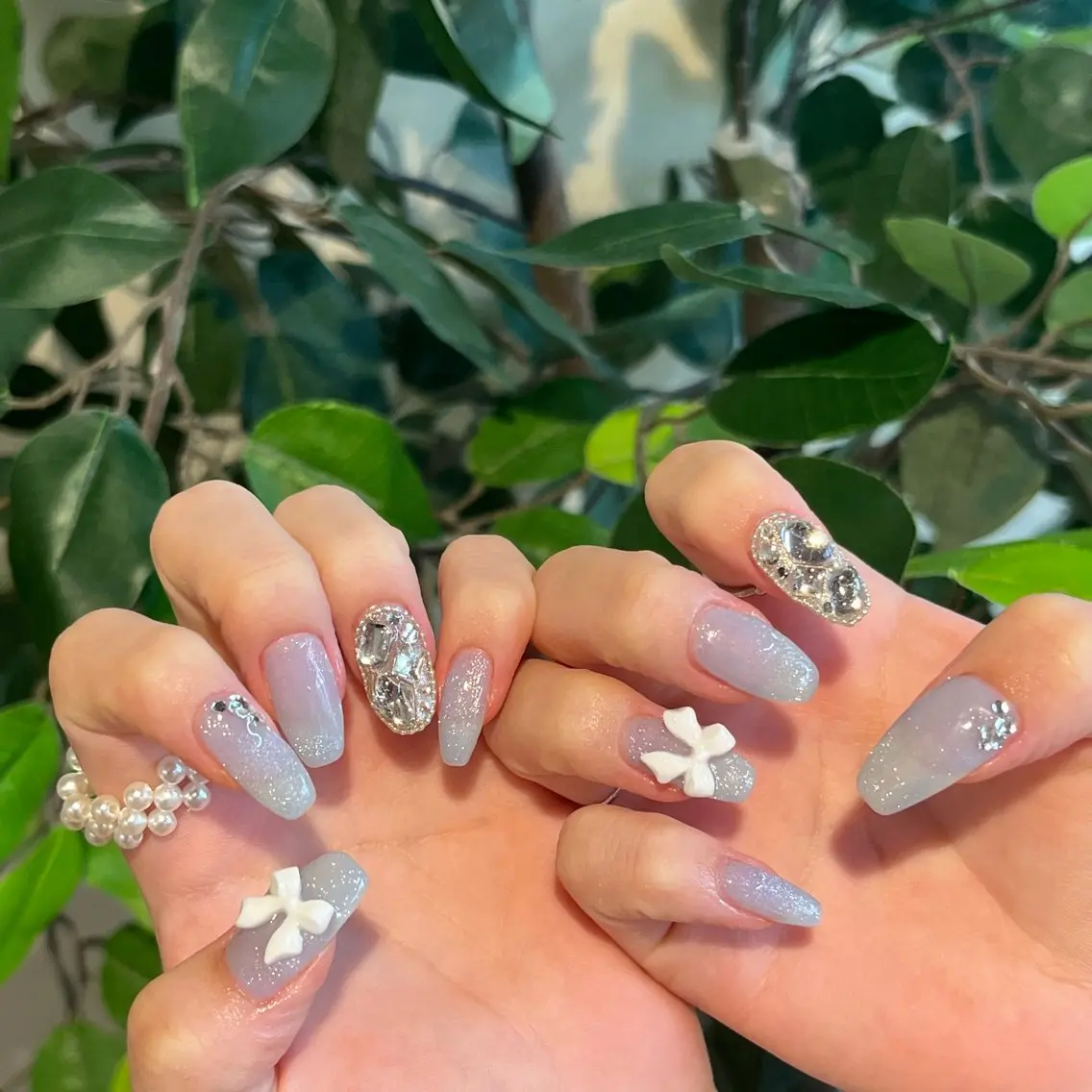 ネイル ハンドネイル ☁️BLITZ 🎀笠原雪音🎀のネイルデザイン