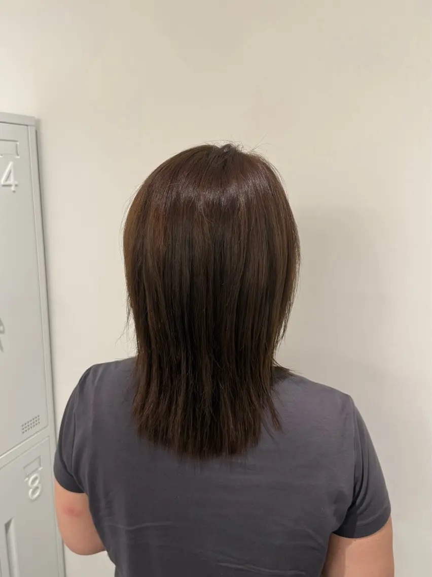 ミディアム アッシュ アッシュブラウン ヘアカラー サクラコ /SARAJUのヘアスタイル