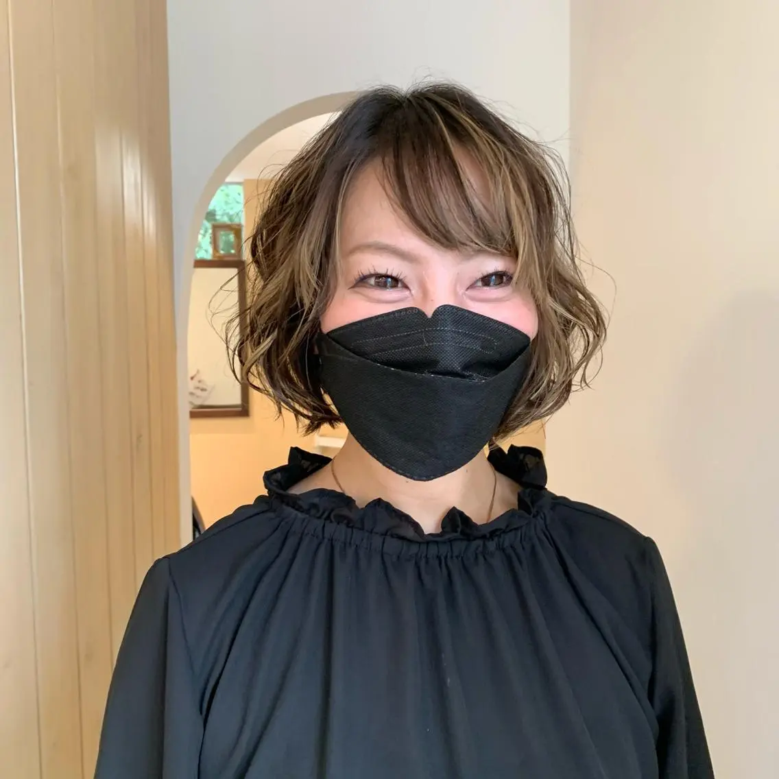 ショート カラー カット ヘアカラー 綿貫 美雪のヘアスタイル