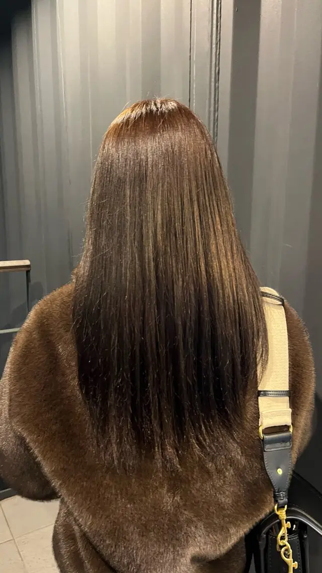 カラー AYANE ◝✩韓国ヘアのヘアスタイル