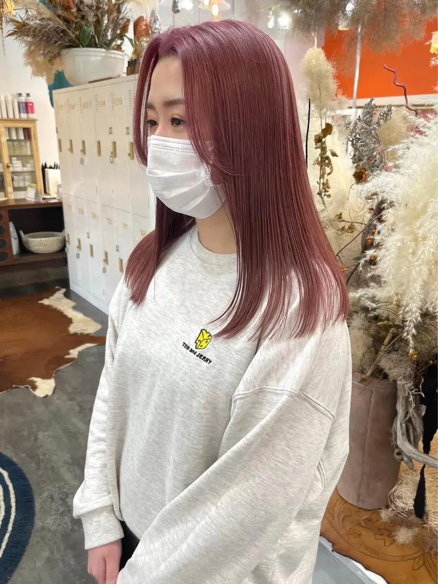 デザインカラー＋質感UP！生トリートメント️💕✨️🫧の写真