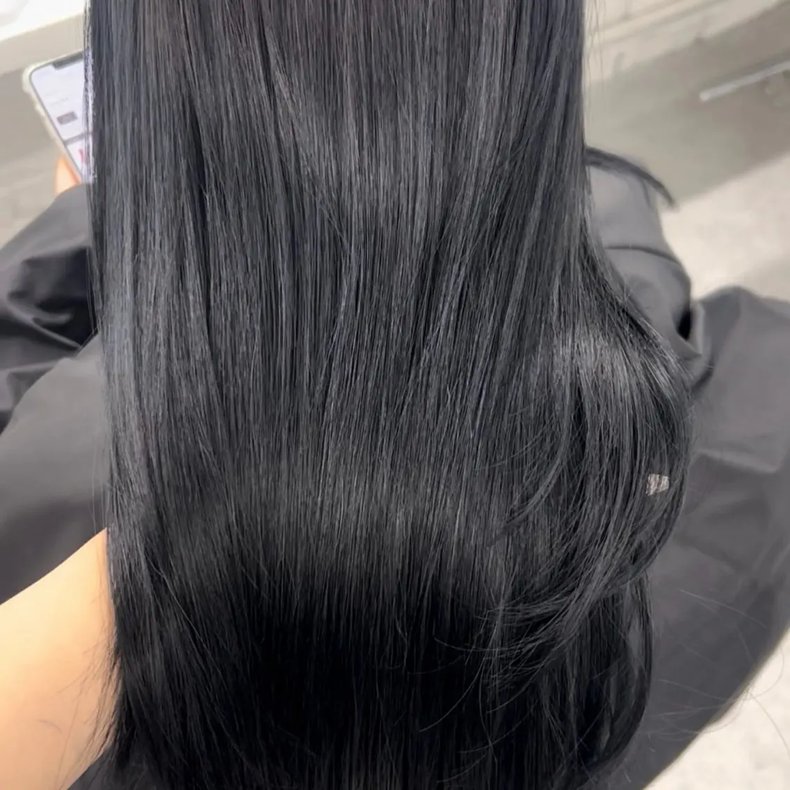 ロング カラー ヘアアレンジ カット ヘアカラー トリートメント ヘアセット 韓国ヘア/レイヤー/ 🩶ツブラ🩶のヘアスタイル