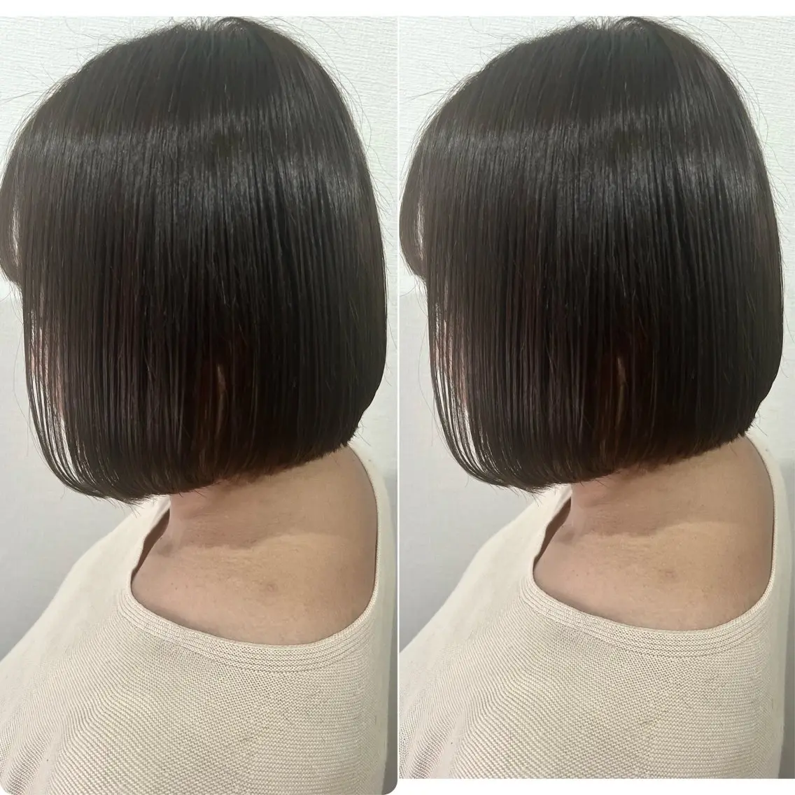 ショート 切っぱなし💇‍♀️ イヤリング🎨龍之介のヘアスタイル