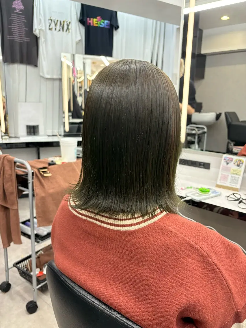 ワンカラー＋最高級トリートメントの写真