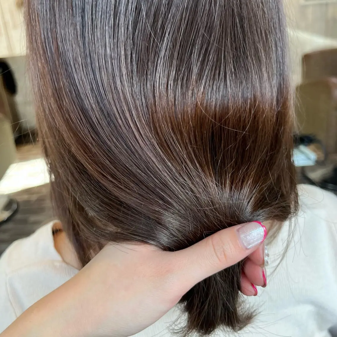 【平日の新規限定】カット+イルミナカラー+nanoトリートメントの写真