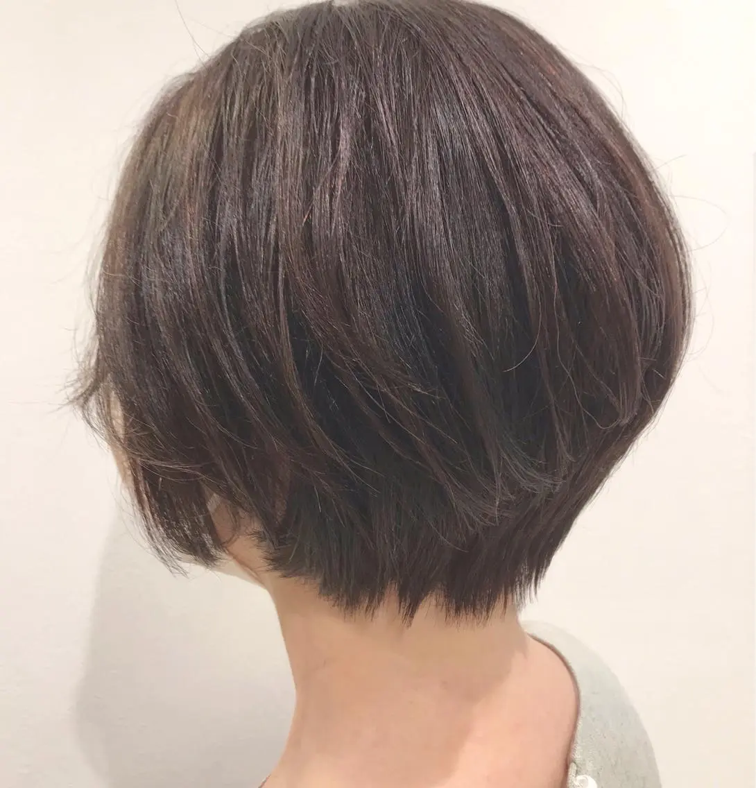 ショート ショートボブ ボブ ショートヘア カット 店長福島成美/髪質 改善縮毛矯正/カラーのヘアスタイル