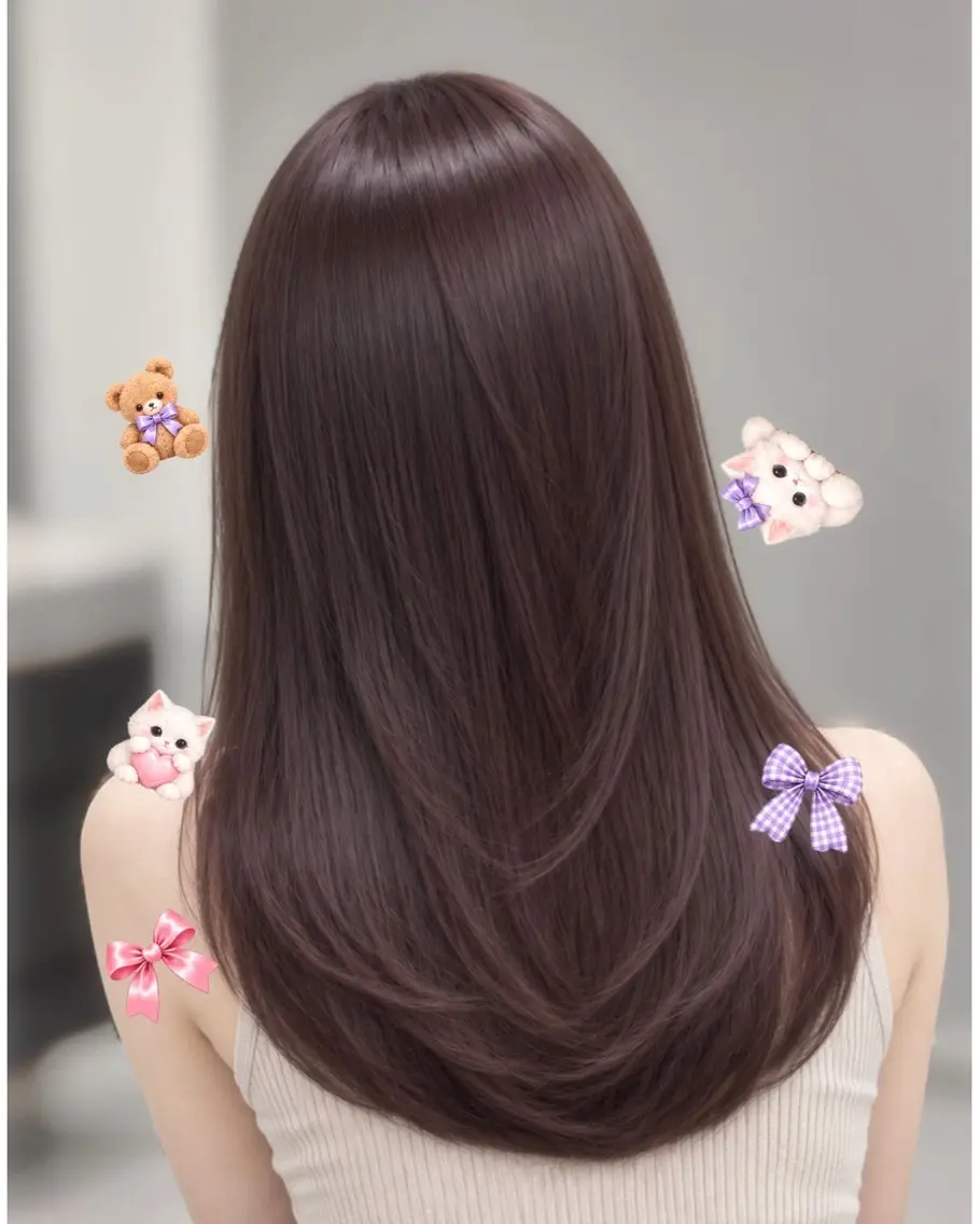 セミロング ピンクブラウン ピンクラベンダー ヘアカラー トリートメント 渋谷/髪質改善/ カラー/KAZUのヘアスタイル