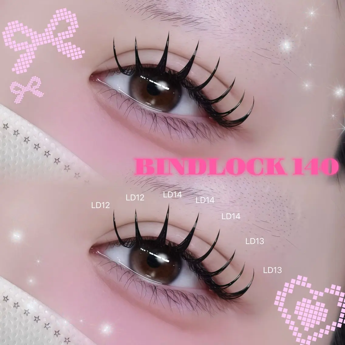 マツエク・マツパ マツエク 本日🈳◎/バインド 𝑀𝐼𝑌𝑈🎀のマツエク・マツパデザイン