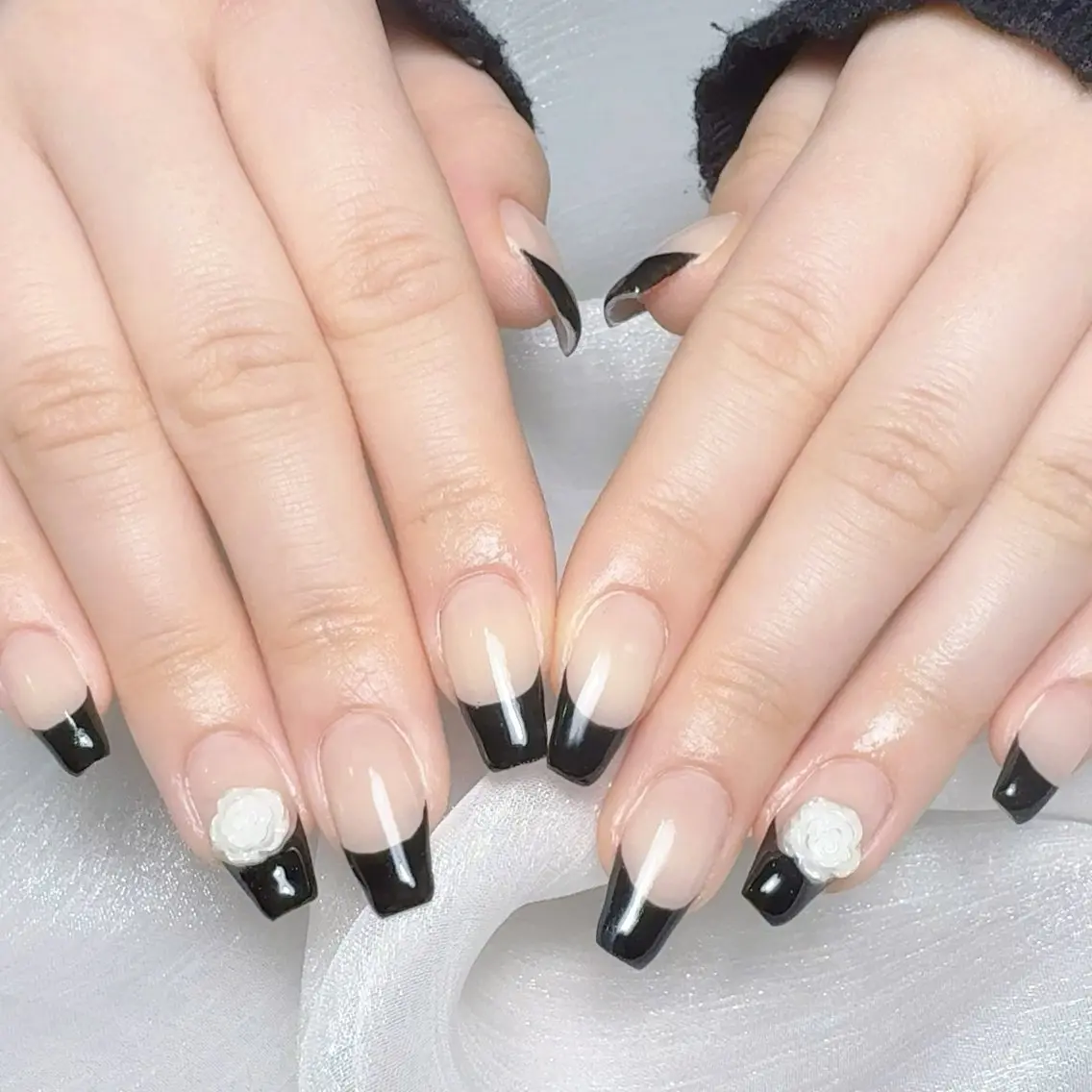 メンズ ネイル メンズ韓国風 アートネイル オーロラネイル ガーリー キラキラネイル ハンドネイル Nail salon 木にいるのネイルデザイン