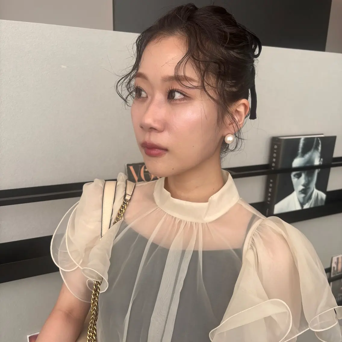 ロング カラー ヘアアレンジ ヘアセット 透明感カラー/ レイヤーkotonoのヘアスタイル