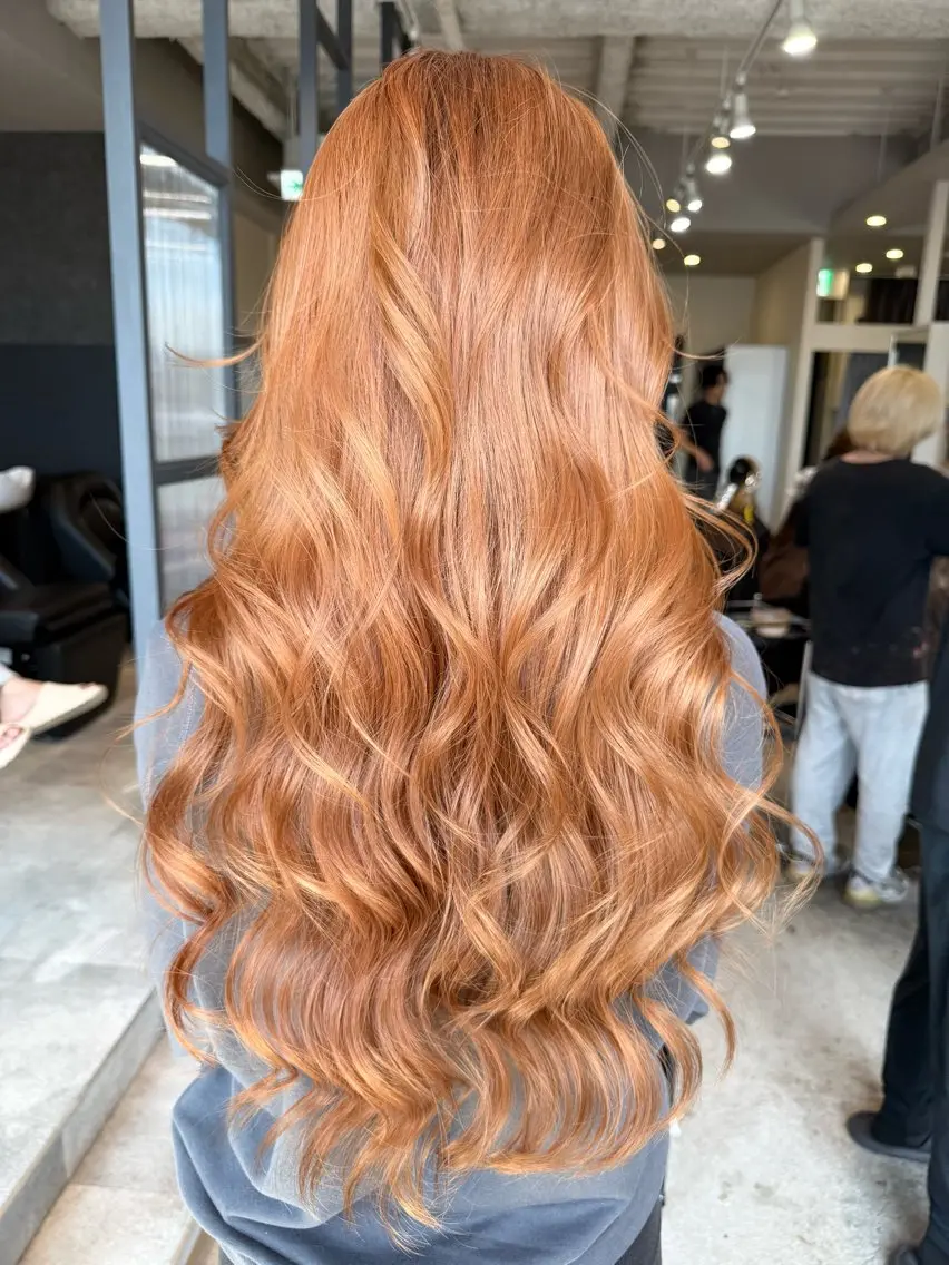 ロング カラー ヘアカラー トリートメント 井上 一平のヘアスタイル