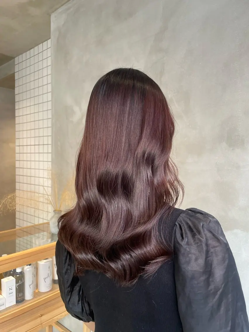 ロング カラー porto まなみのヘアスタイル