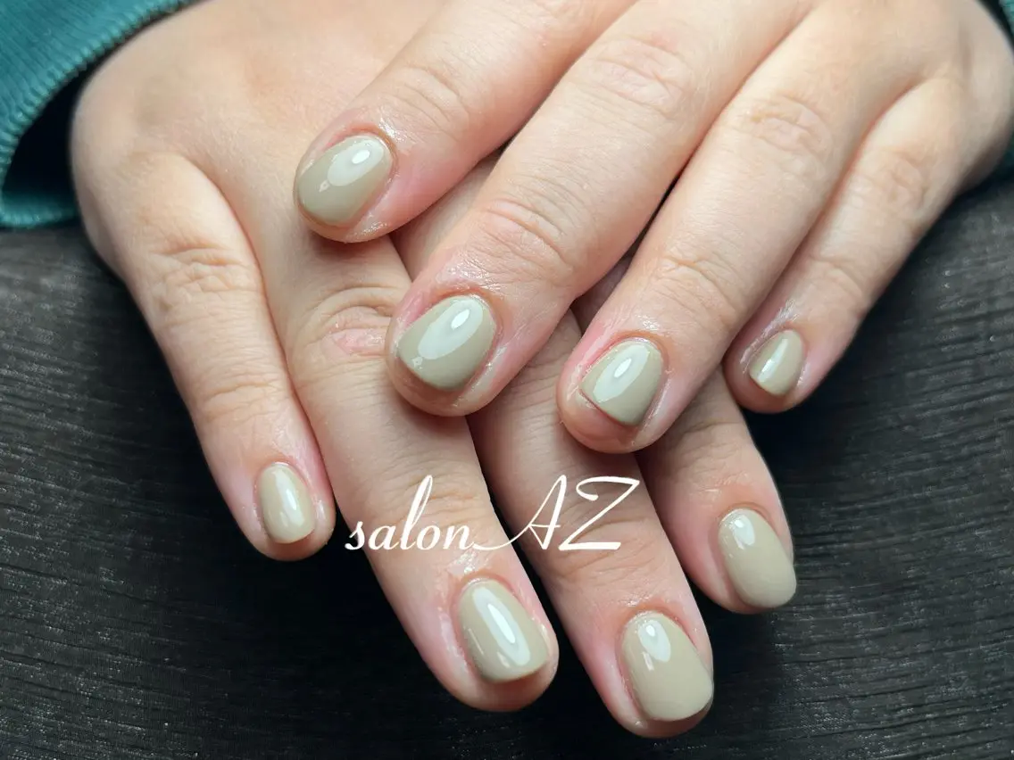 ネイル 長さ出し フットネイル フレンチネイル マグネットネイル ニュアンスネイル salon AZのネイルデザイン