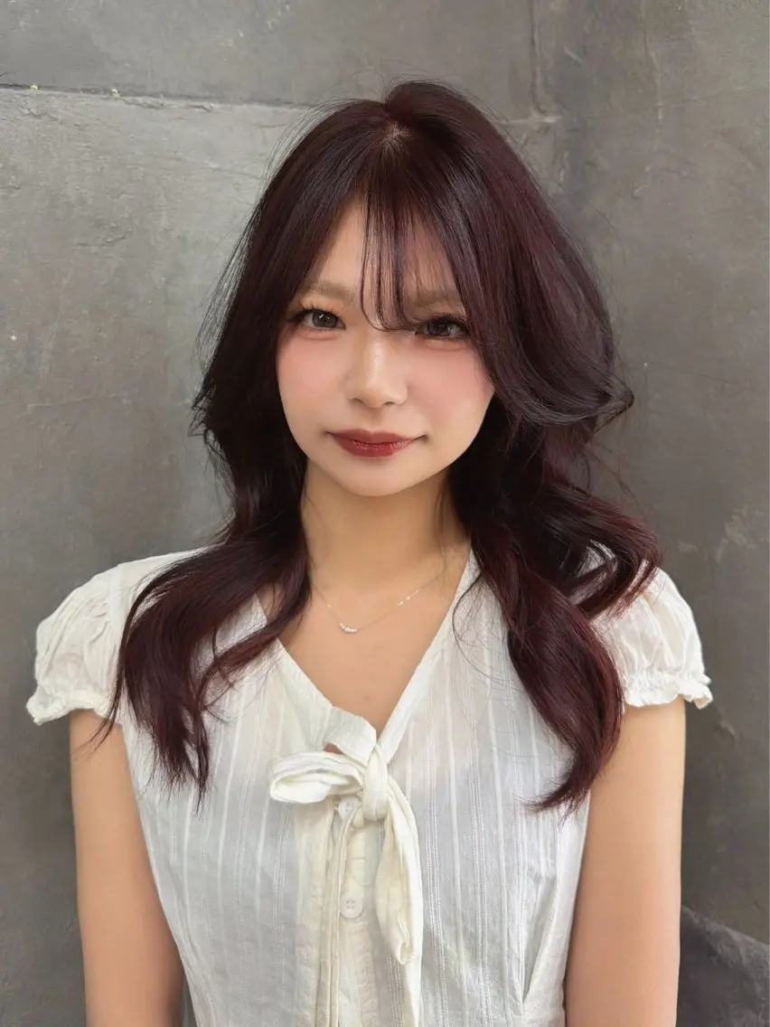 ロング カラー moeka🎀 似合わせカラー🎀のヘアスタイル