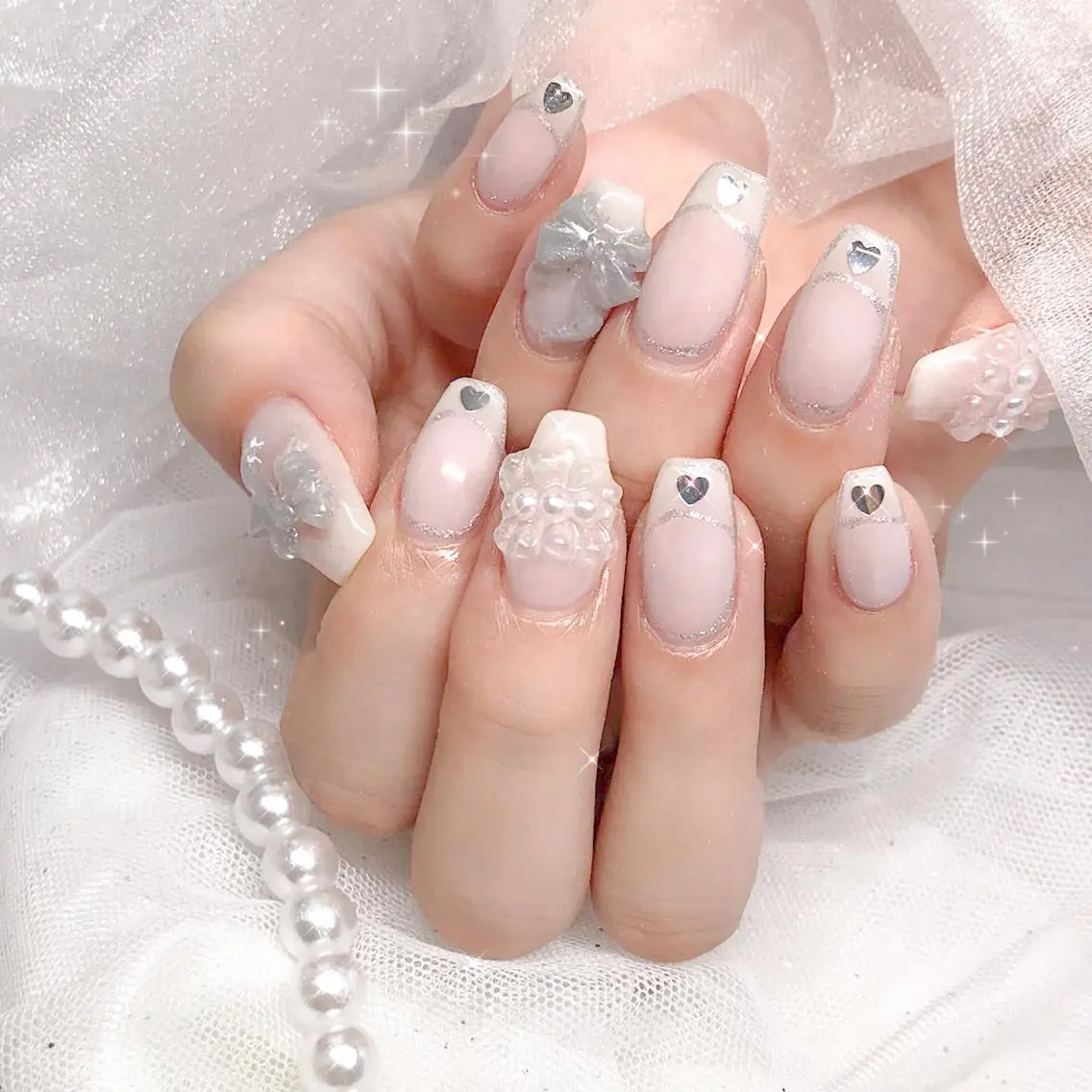 ネイル ハンドネイル nano nail☁ 丸の内💫のネイルデザイン