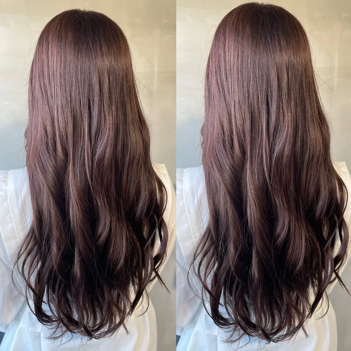 ロング カラー 🌺ハイトーン🌺 矢葺 なぎさ🌺🌺のヘアスタイル