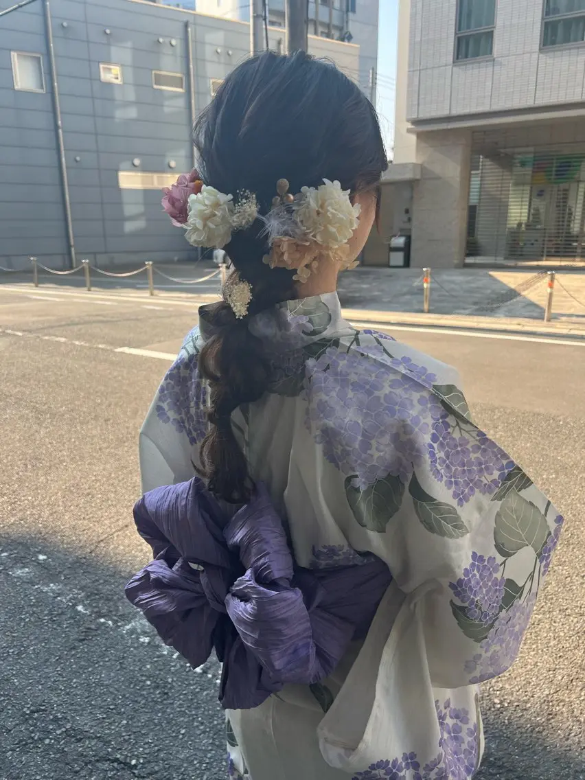ヘアアレンジ 着付け 風元 亜友美のその他イメージ