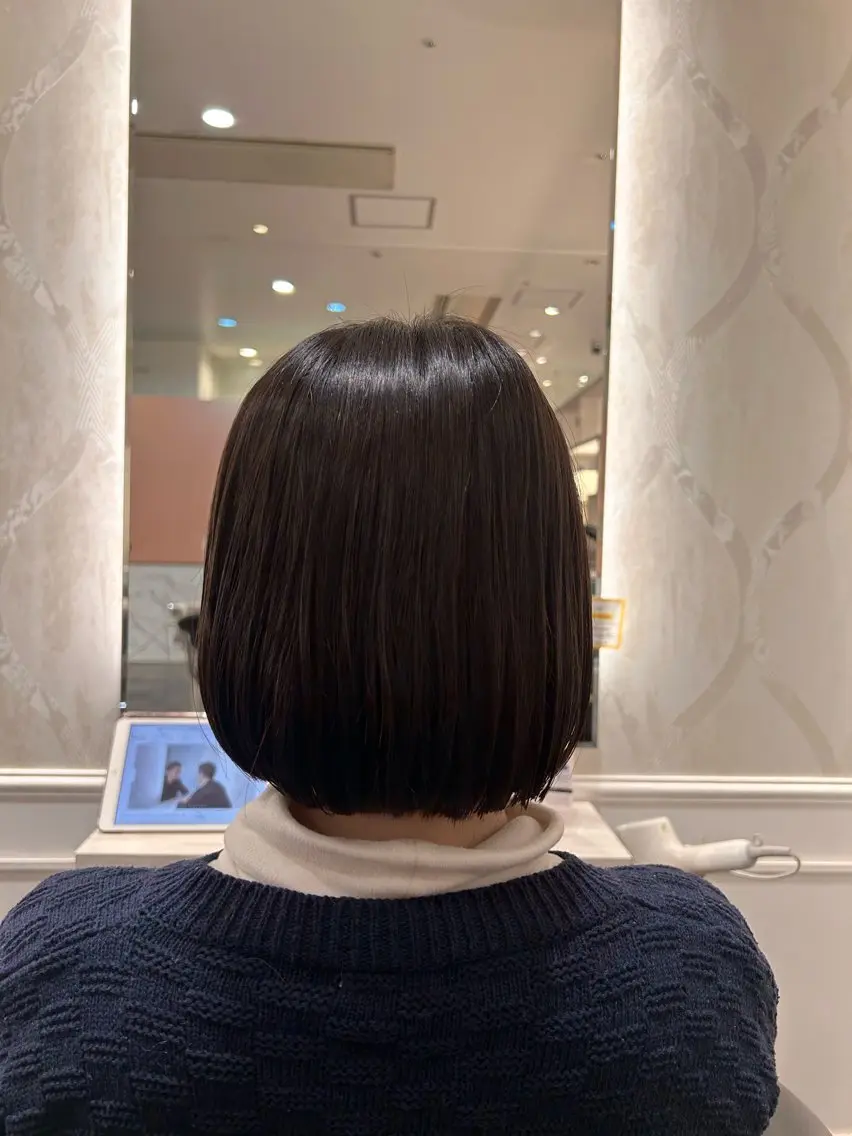 ミディアム ボブ、ミディアム、シ ョート、杉田啓祐のヘアスタイル