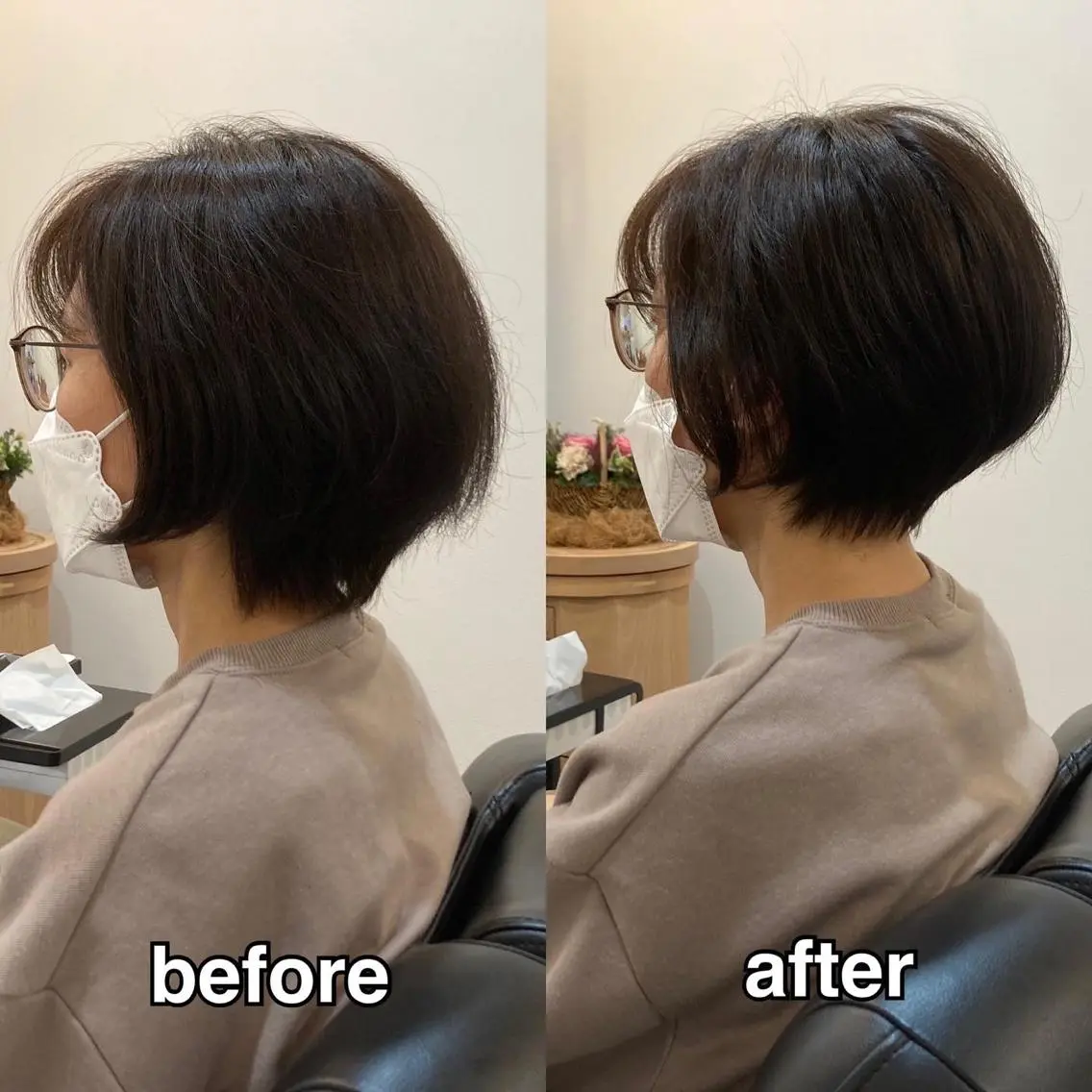 ショート 濱本 浩安のヘアスタイル