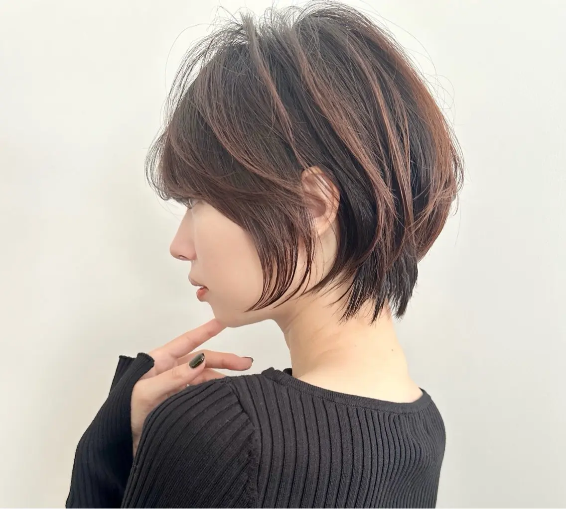 ショート くびれヘア ショートヘア 雨宮 美月/ショート特化のヘアスタイル