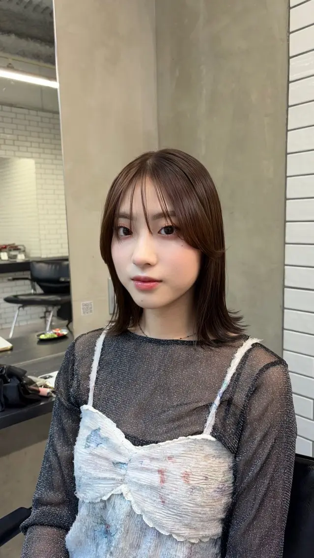 ミディアム 似合わせカット カット ヘアカラー トリートメント 髪質改善💎レイヤー /メンズ　井田直美のヘアスタイル
