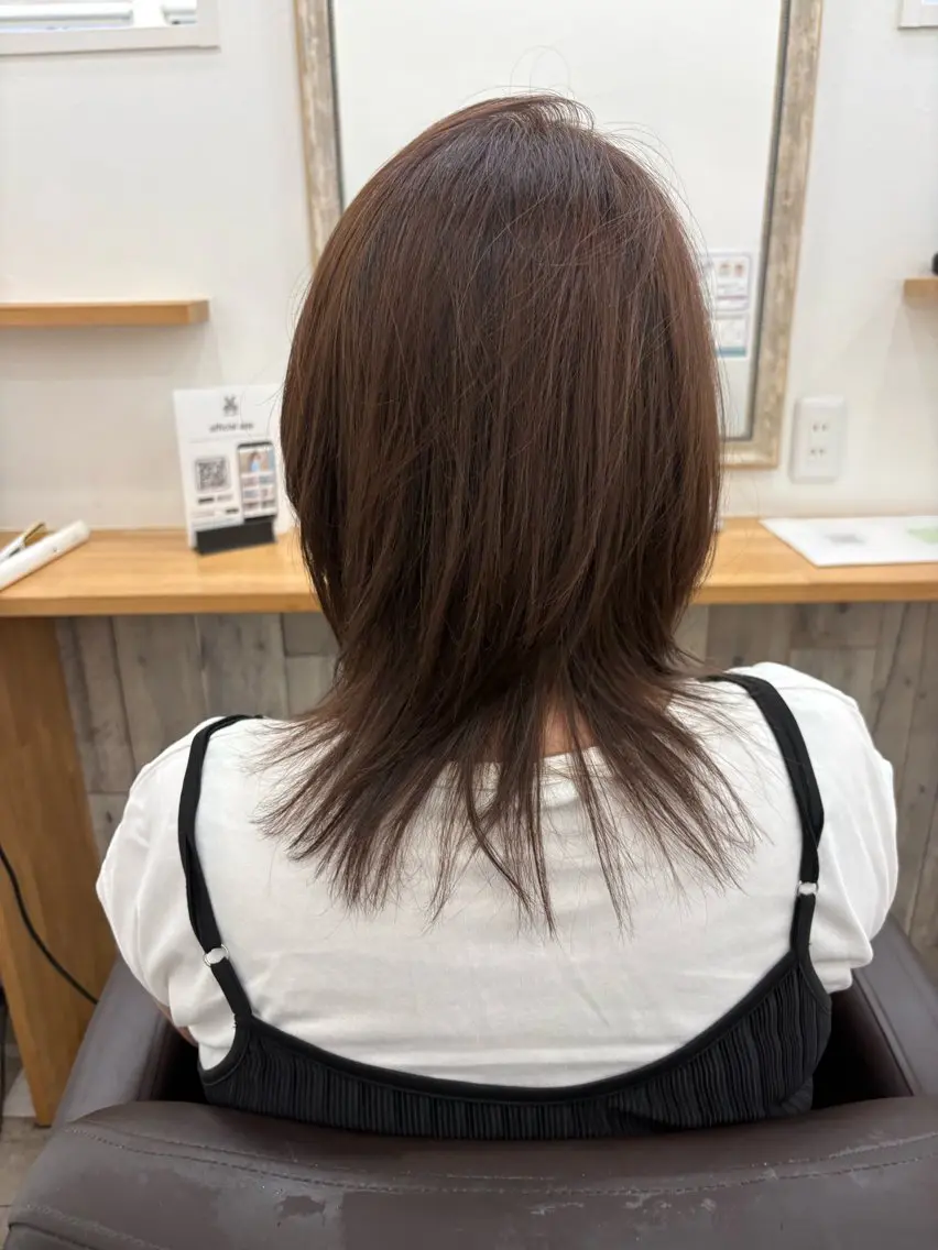 カラー 齋藤 香織のヘアスタイル