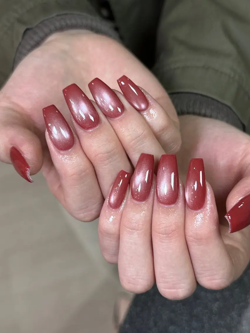 ネイル ハンドネイル Dark honey スカルプ専門原宿店のネイルデザイン