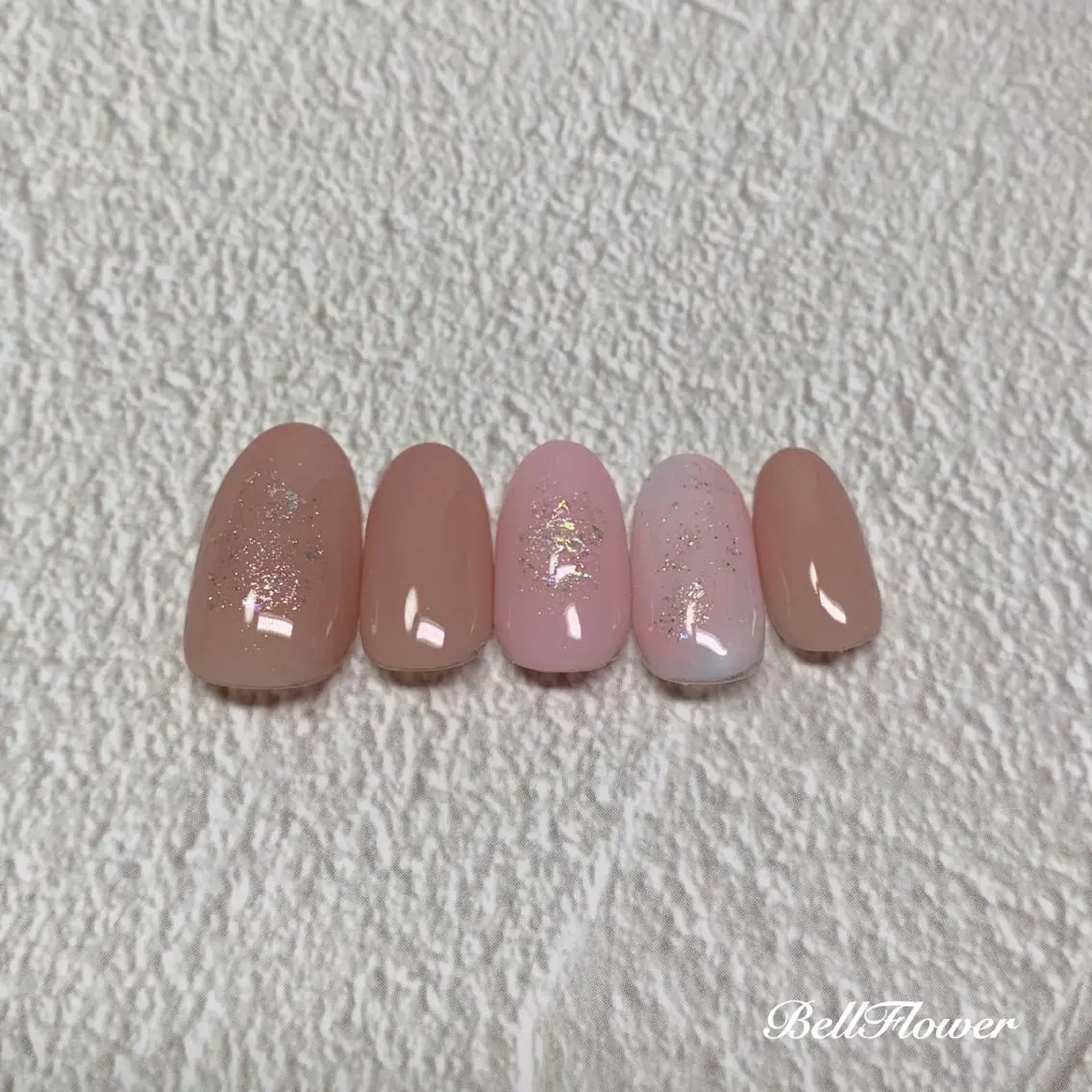 ネイル ハンドネイル Bell Flowerのネイルデザイン