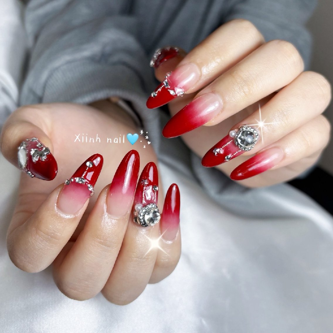 ネイル チークネイル 桜ネイル 長さ出し フットネイル ジェルネイル ハンドネイル XIINHNAIL 船橋店 馬詰ちゃんのネイルデザイン