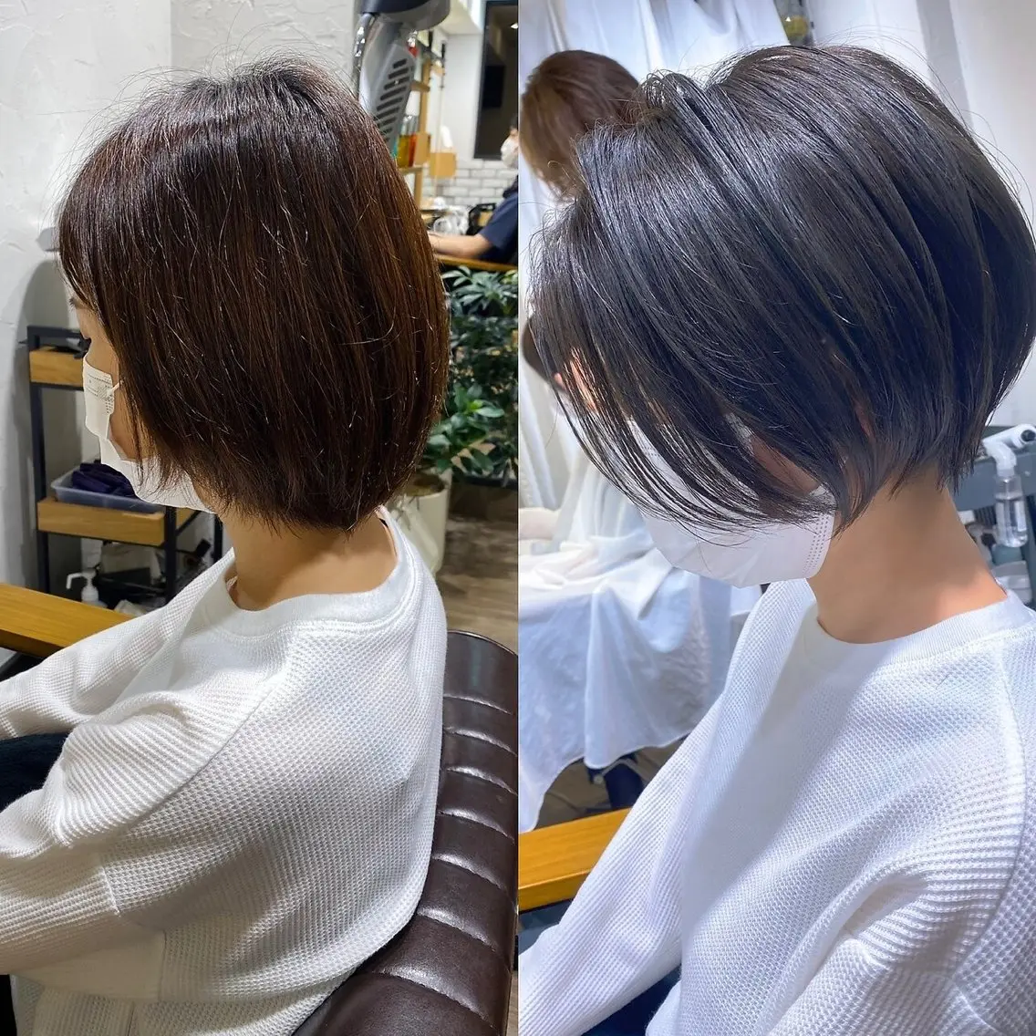 ショート 似合わせカット ショートヘア 💐ショート/レイヤ ー💐荒砂のヘアスタイル