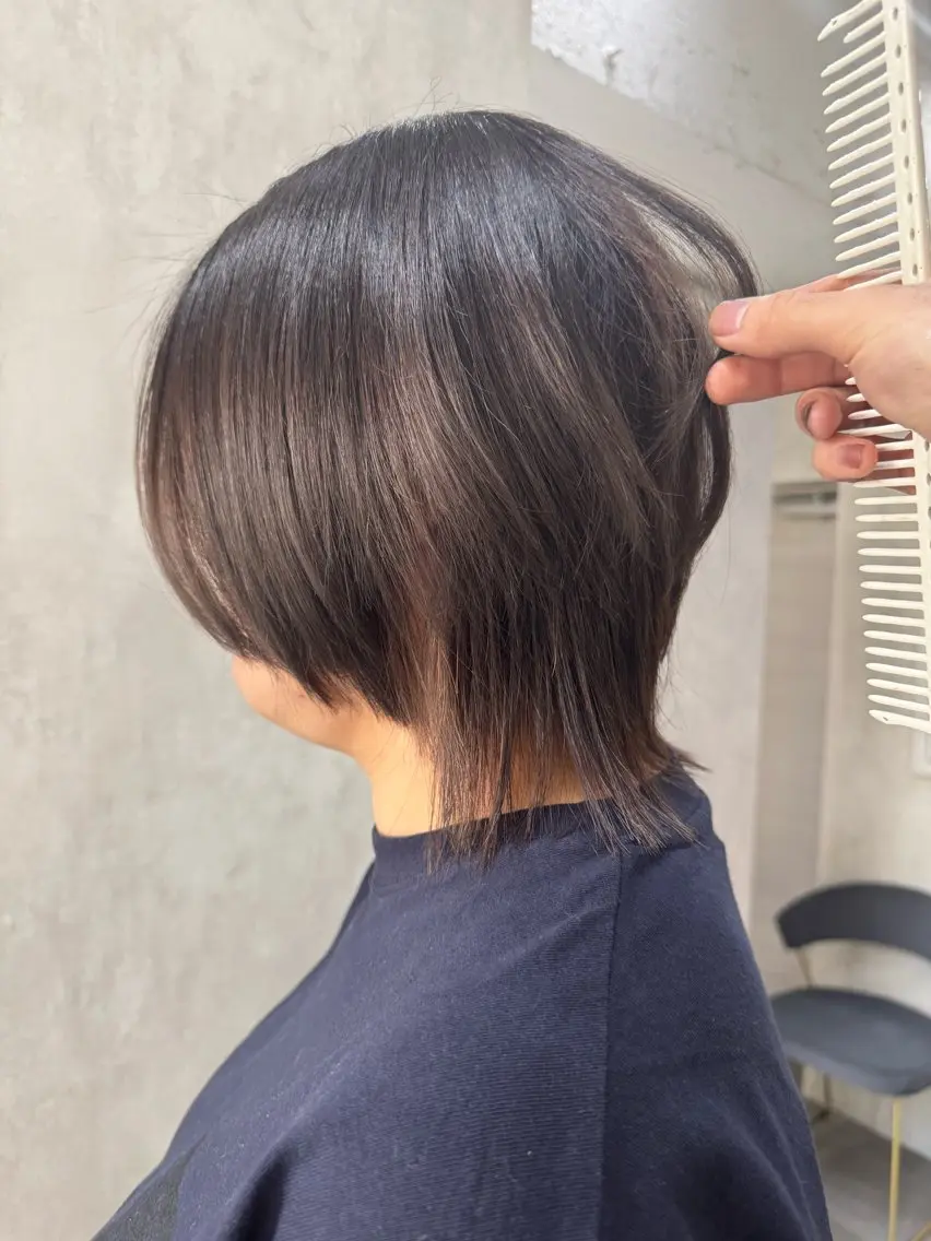 ショート カット ヘアカラー トリートメント ウルフカット/ レイヤー/大石晴也のヘアスタイル