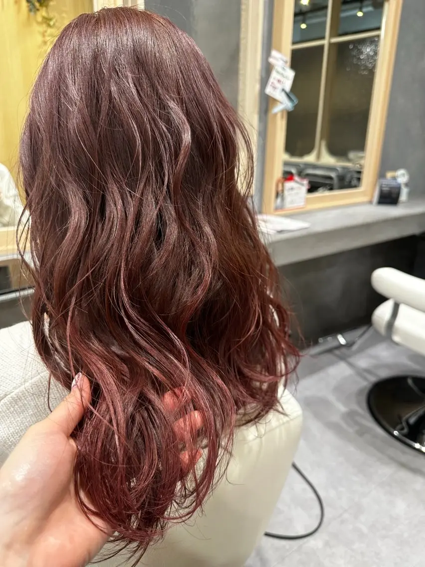 ロング ハイライト 透明感カラー/ 木下希望のヘアスタイル