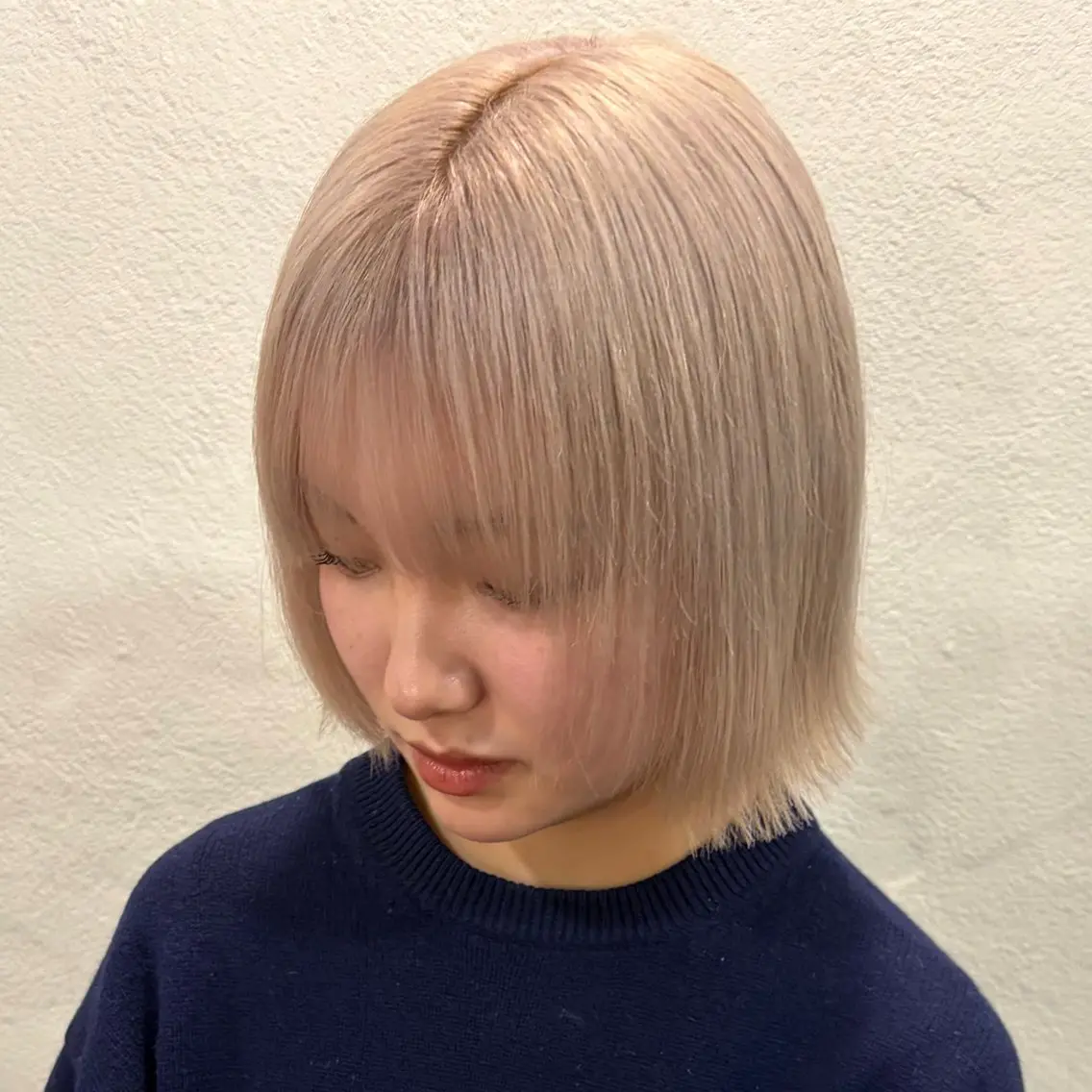ミディアム カラー ヘアカラー 🫧suzuno 🫧ブリーチ強化のヘアスタイル