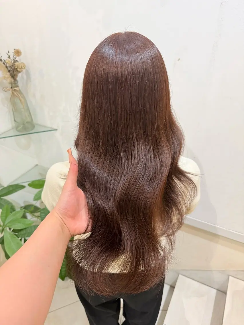 ロング ヘアカラー トリートメント ♡艶髪/顔周り♡ Konomiのヘアスタイル