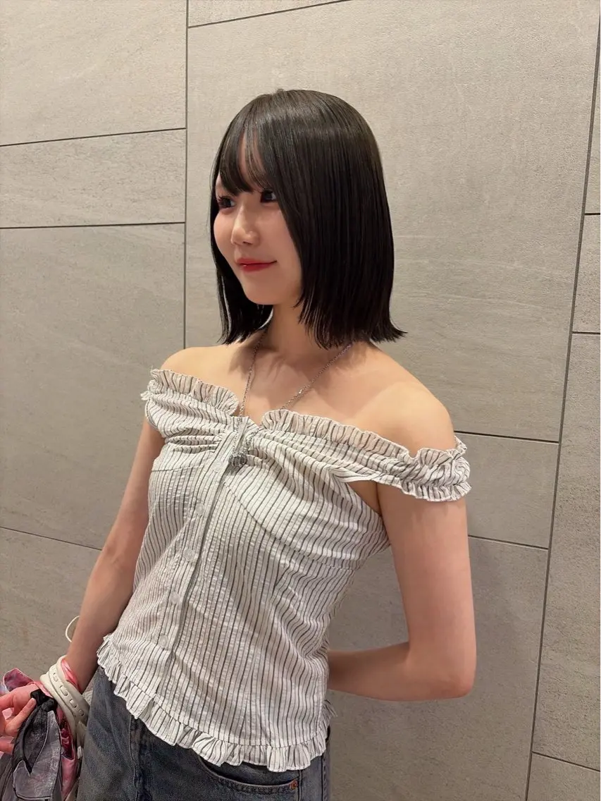 ミディアム カット ヘアカラー トリートメント 美髪 × 髪質改善 / 白石 有紀のヘアスタイル