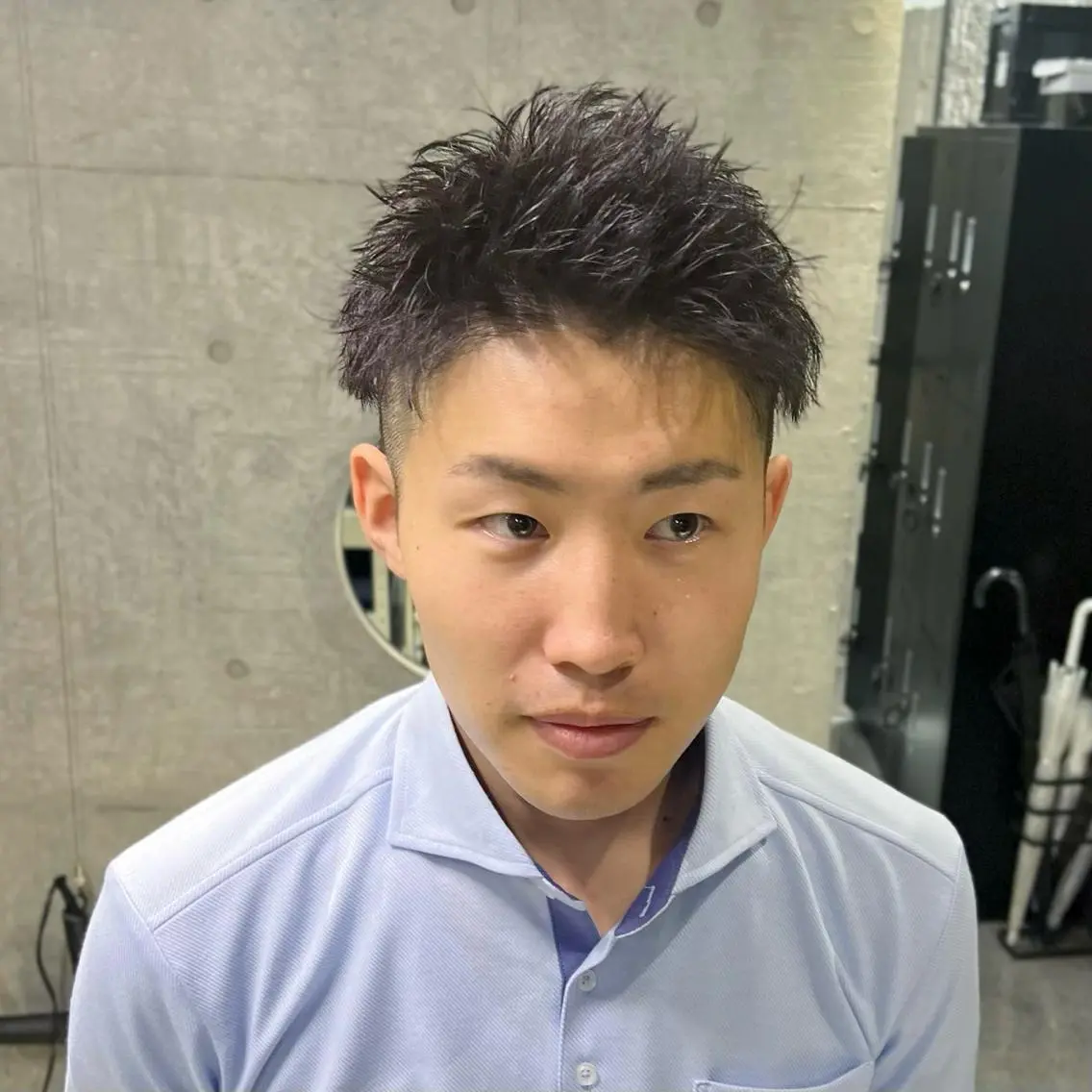 ショート パーマ メンズ ショートヘア カット パーマ 藤井優大 店舗異動しましたのその他イメージ