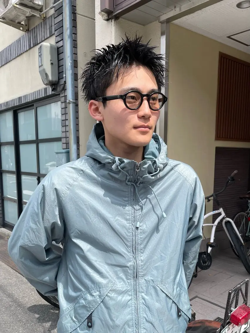 ショート メンズ スパイキーショート 刈り上げ ショートヘア マツダ レンのヘアスタイル