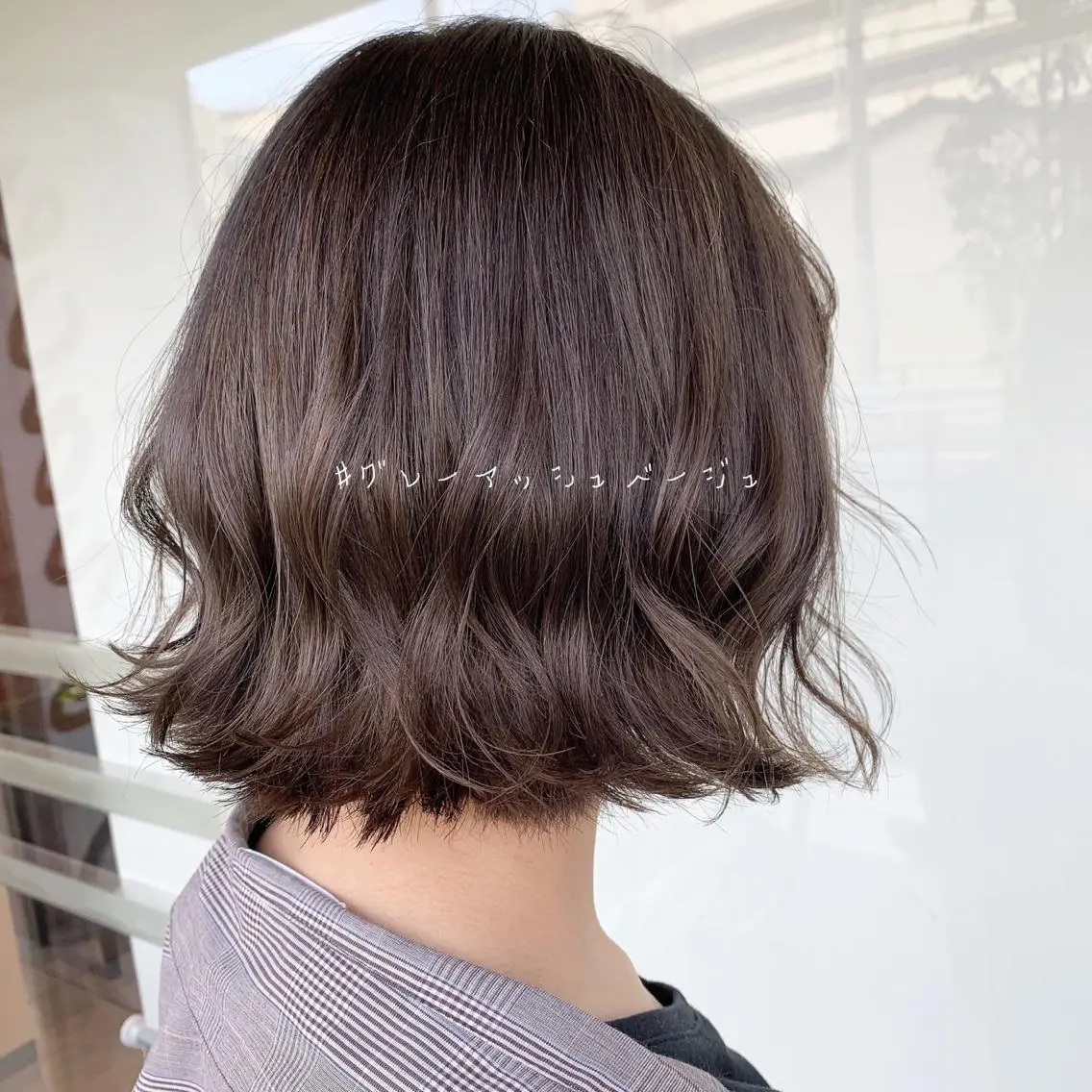 ミディアム レイヤー/艶髪カラー 森本くるみのヘアスタイル