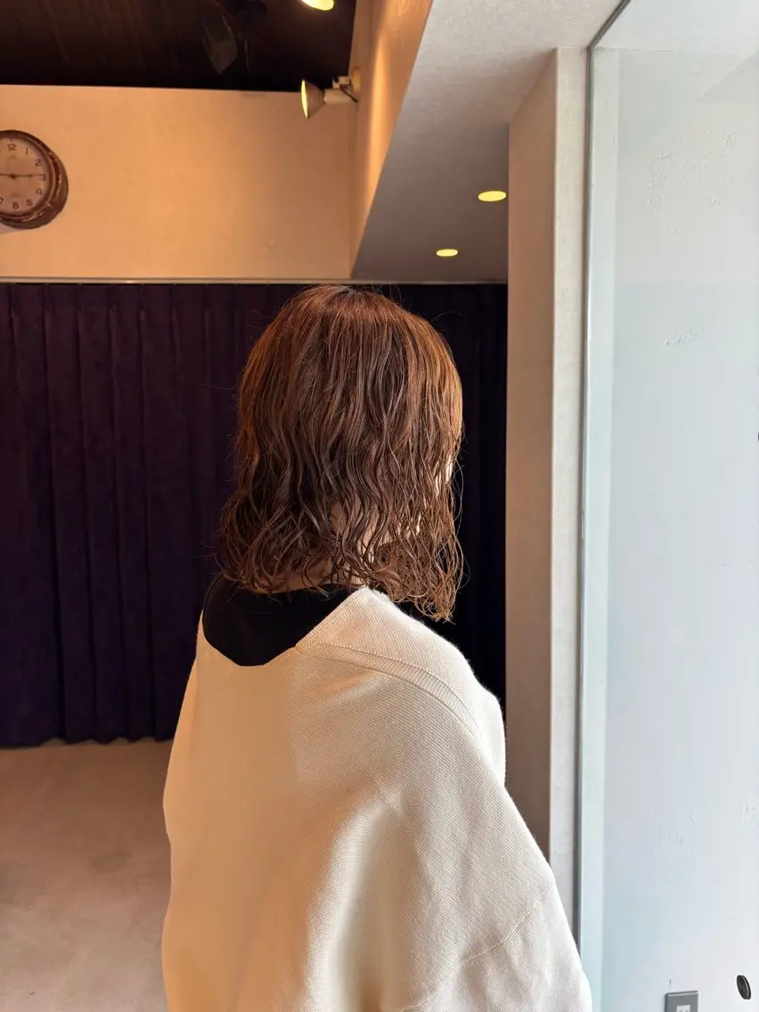 パーマ RUDDER 小泉のヘアスタイル