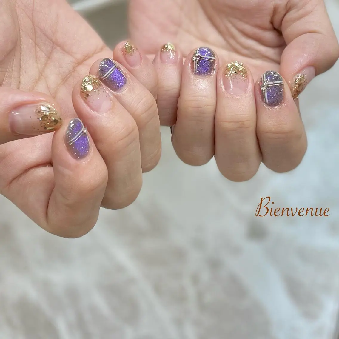 ネイル Bienvenue 三原のネイルデザイン