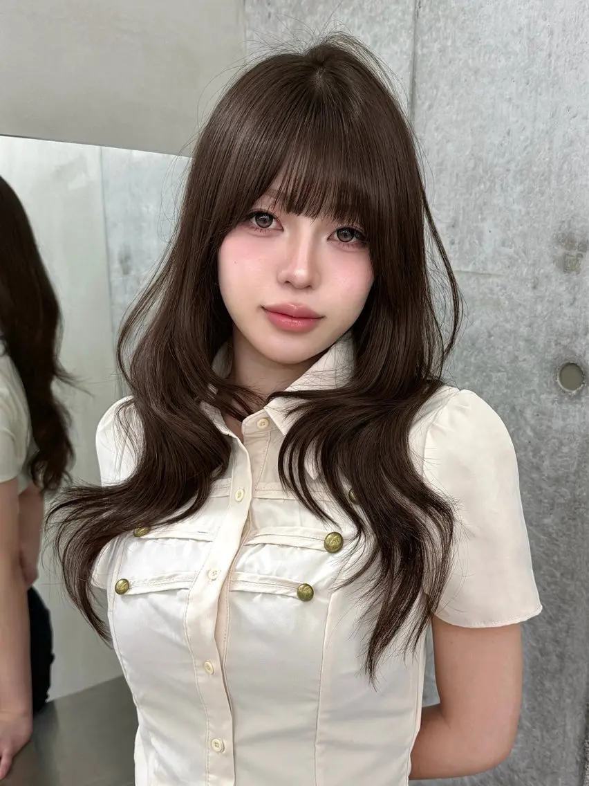 【 ご新規様おすすめクーポン‼️ 】 ワンカラー+前髪カット✨️の写真