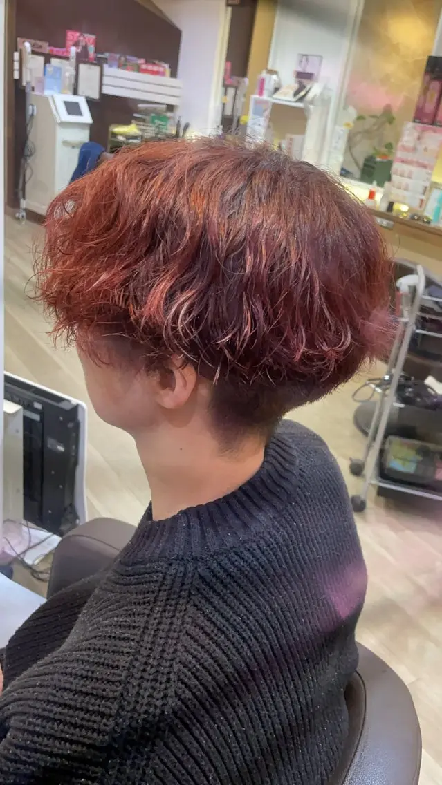 パーマ メンズ メンズブリーチ メンズパーマ けいせい/横浜/ カラー、パーマ、縮毛のヘアスタイル