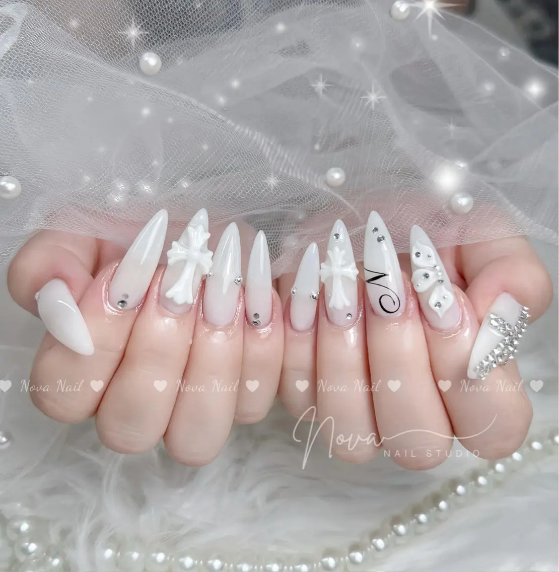ネイル ハンドネイル ハンドケア Kitty Nail Novaのネイルデザイン