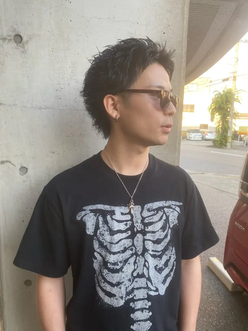 ショート 杉田 竜希のヘアスタイル