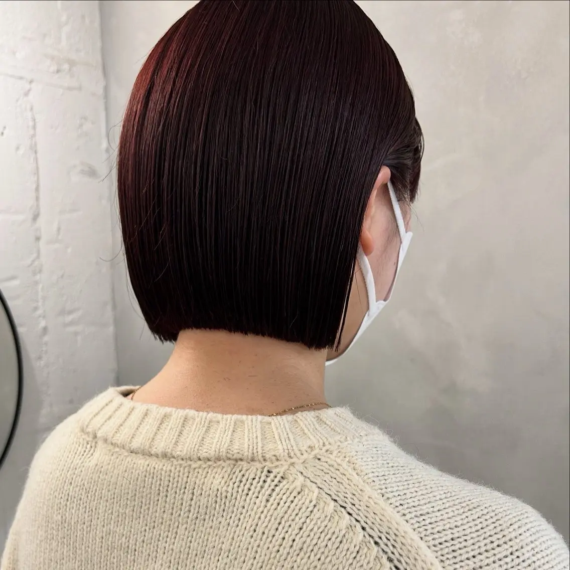 ショート カラー カット ヘアカラー トリートメント 切りっぱなしBOB 職人💜Anzuのヘアスタイル